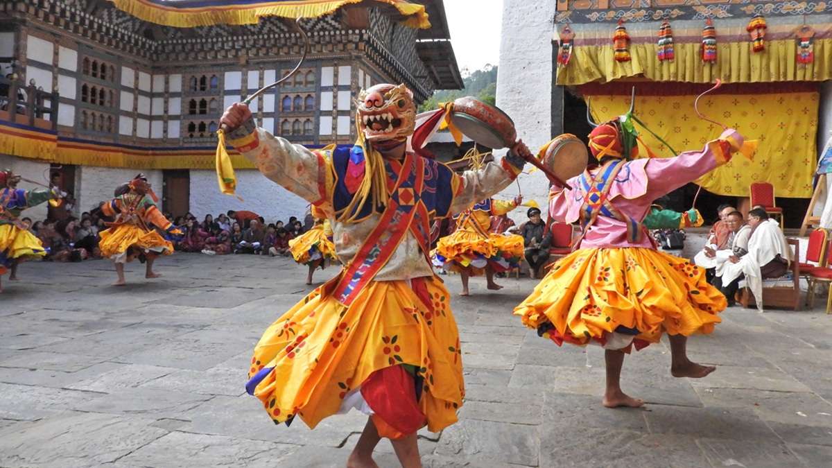 Vibrant traditions unfolding at the annual Trongsa Tshechu