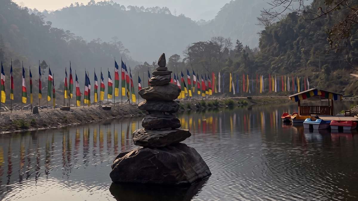 Find peaceful reflections at Berti Eco Lodge