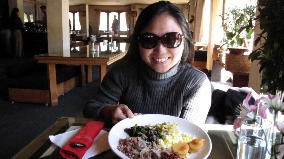 First Lunch upon Arrival 