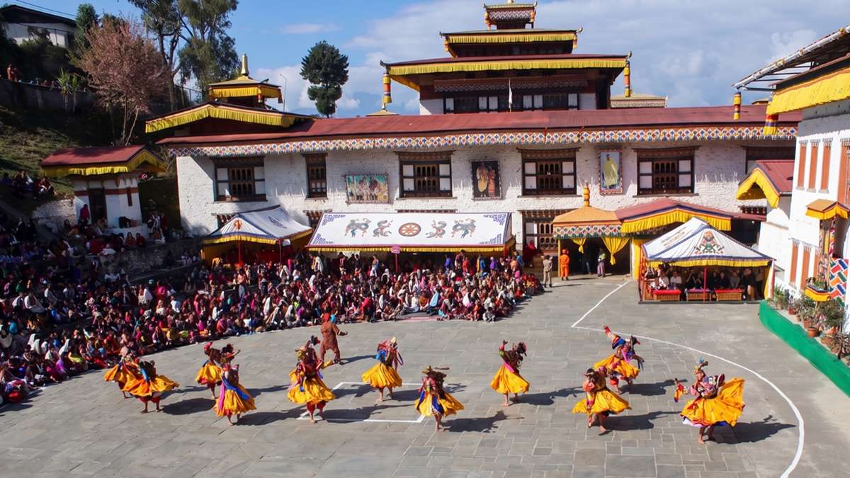 Sacred mask dances at Mongar Tshechu honoring centuries of Bhutanese tradition
