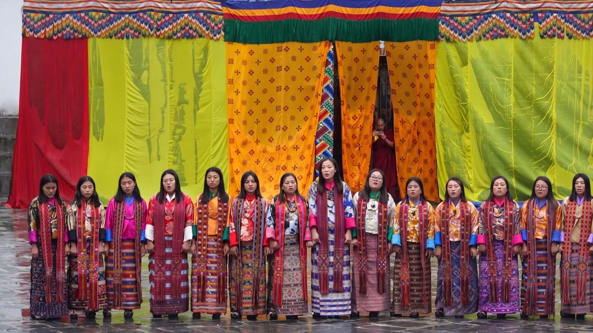 Vibrant local performances at the annual Pemagatshel Tshechu