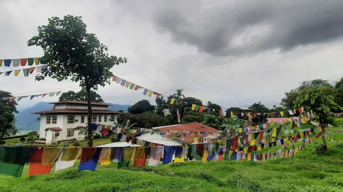Find serenity at Karbandi Monastery overlooking the Himalayan foothills