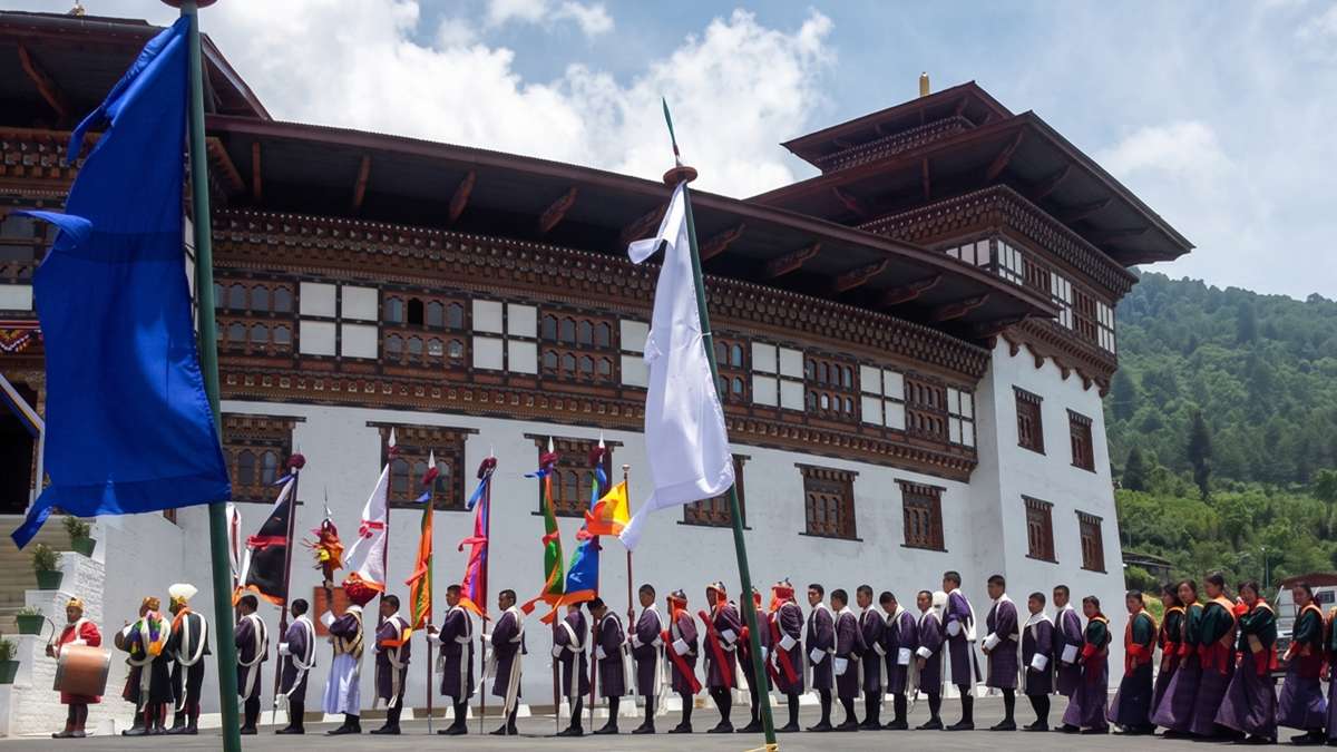 Vibrant local traditions celebrated at the sacred Ngoedrup Tse