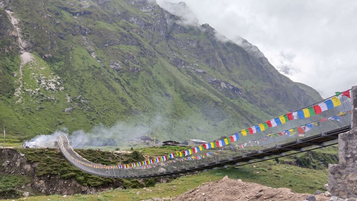Life unfolds amidst the pristine landscapes of Lunana