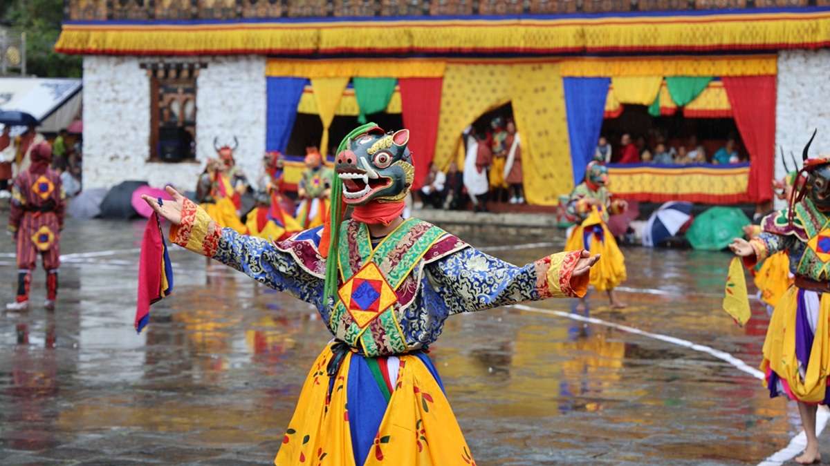 Centuries-old masked dances at the colorful Haa Tshechu