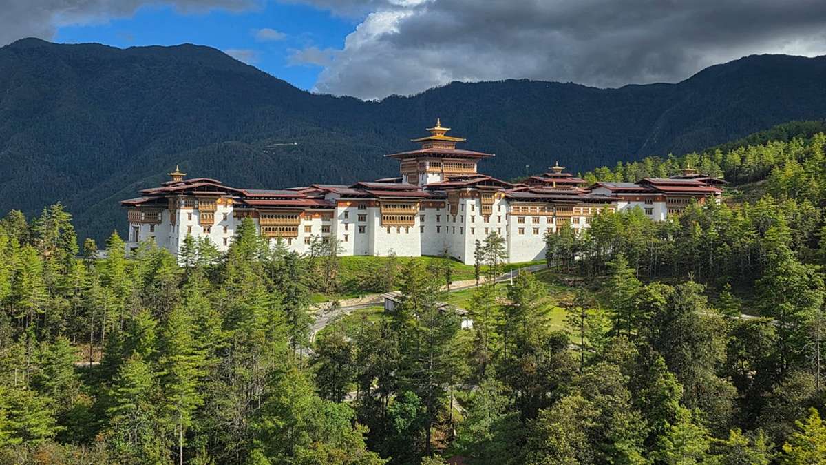 Explore the historic ruins of Dungkar Dzong