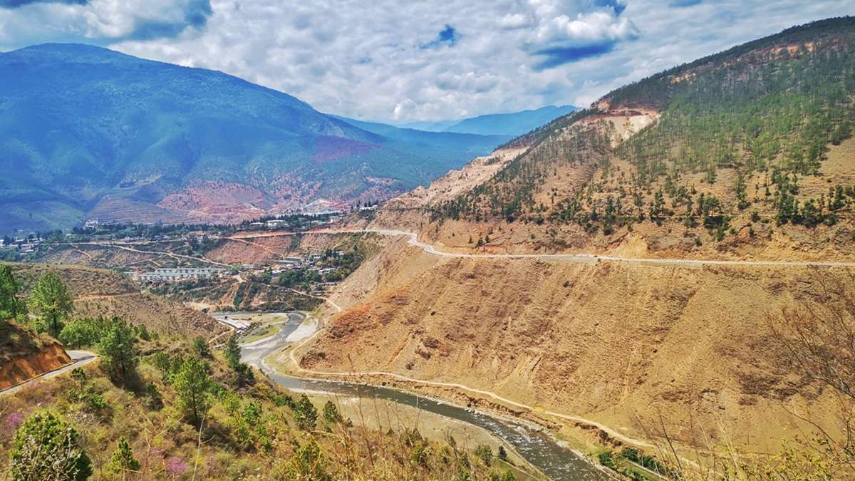 The lush beauty of picturesque Punakha Valley