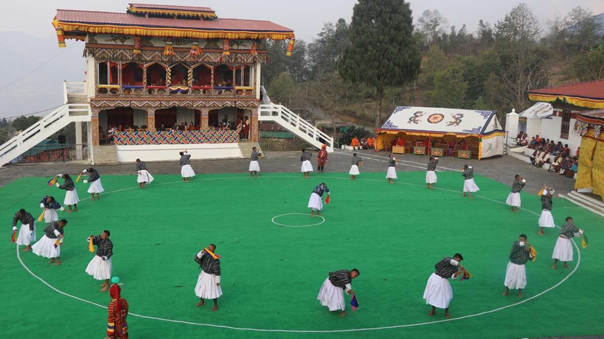 Sacred festivities at Tsirang Dzong Tshechu