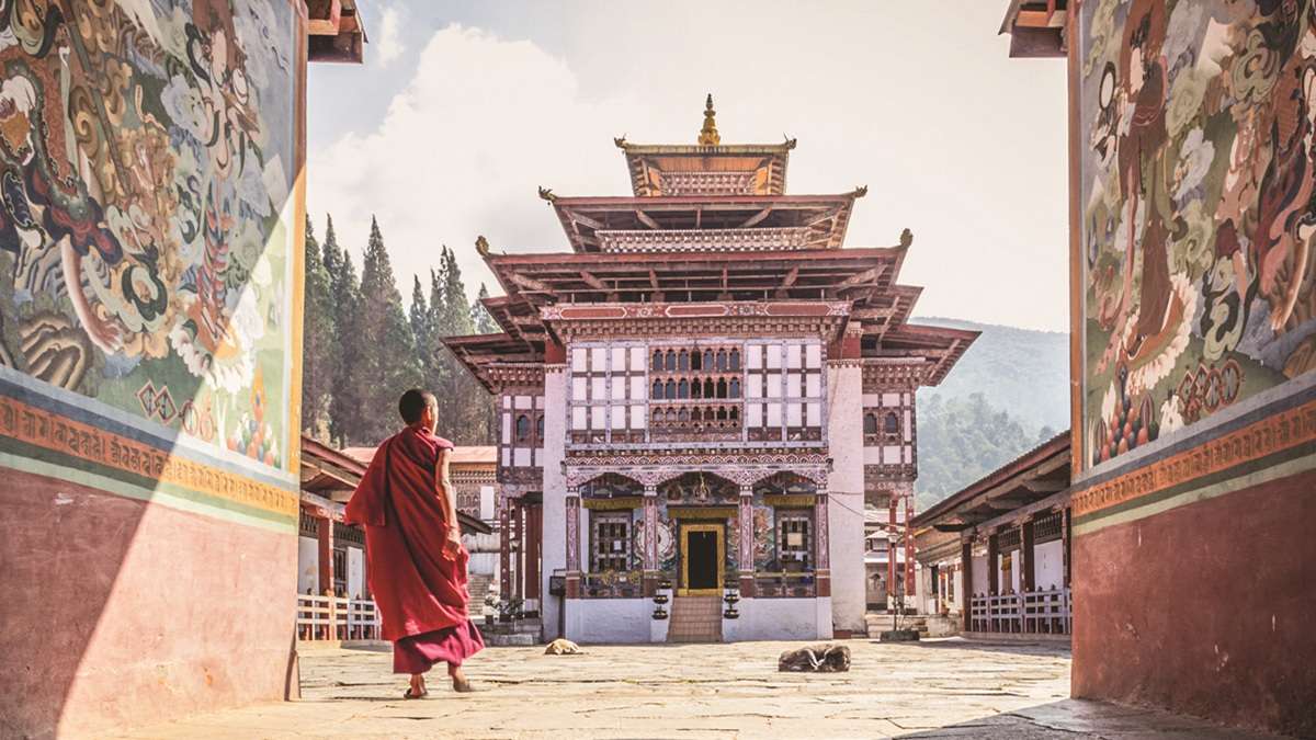 Sacred tranquility at Namgyel Chholing Rabdey Dratsang