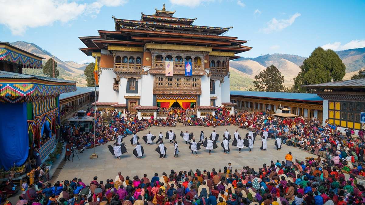Black-Necked Crane Festival at Gangtey Goempa