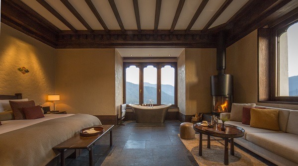 Gangtey Lodge Bathub