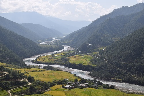 Bhutan nature scenery