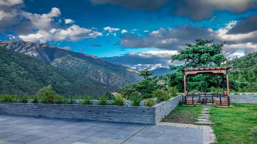 Mountain and Valley from the Main Porch