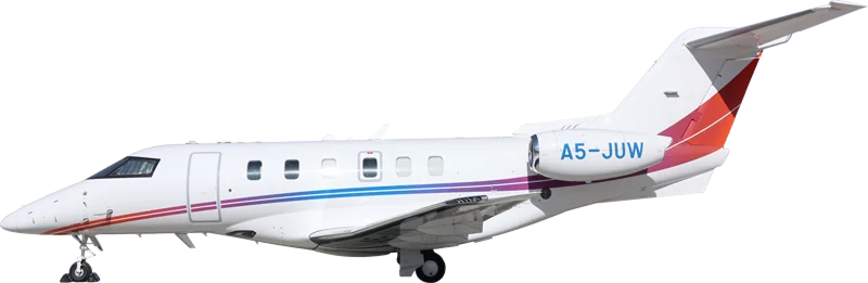 Pilatus PC-24 in flight