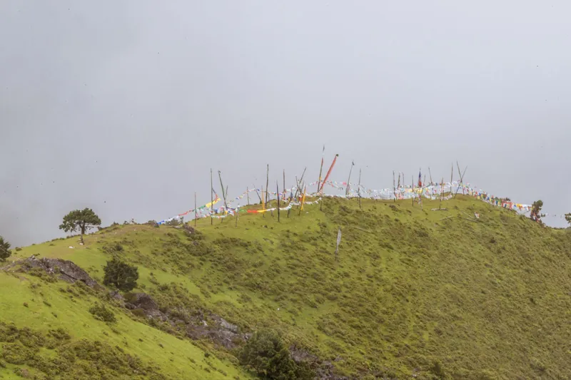 Bhutans weather in April 8