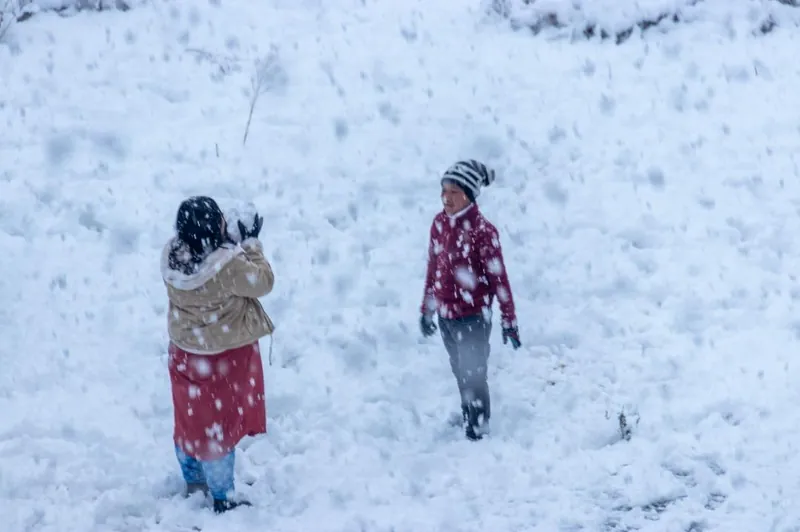 Bhutans weather in January 2