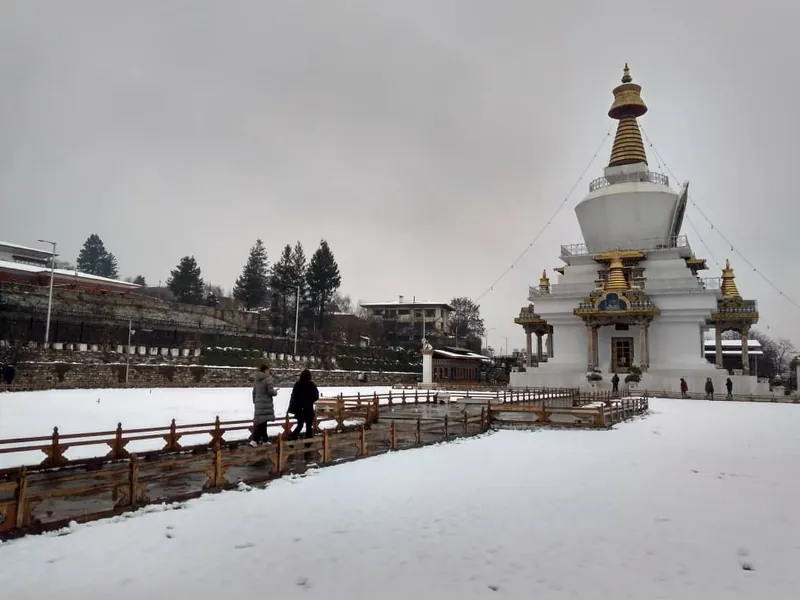 Bhutans weather in January 3