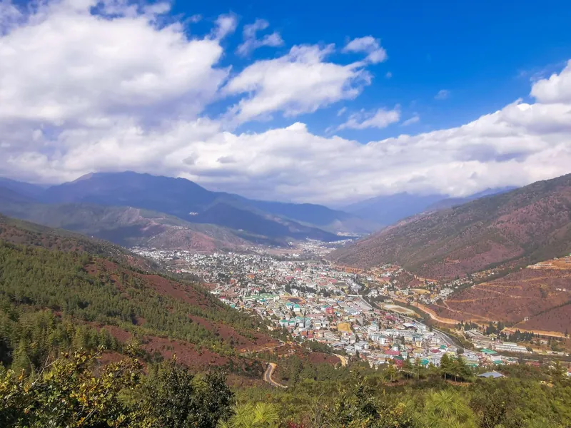 Bhutans weather in January 6
