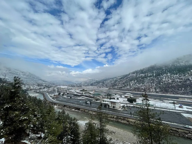 Bhutans weather in January 8